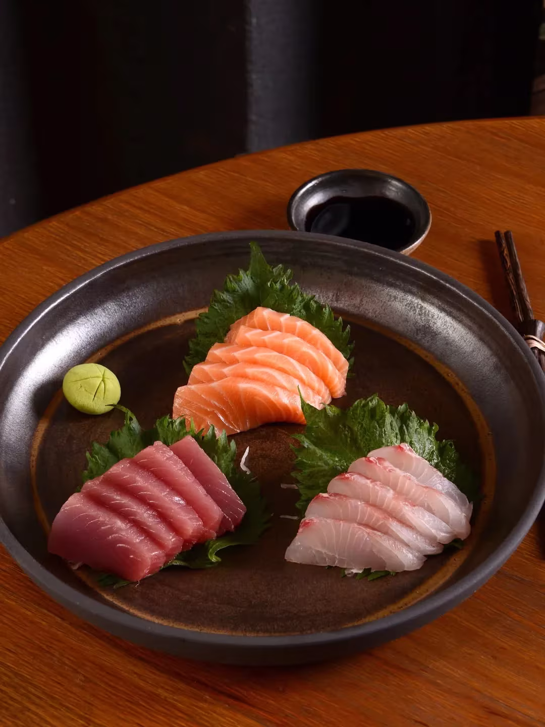 Trio de Sashimi